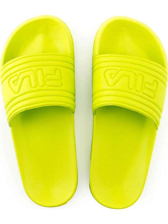 FILA Morro Bay Slides În Culoare Galbenă