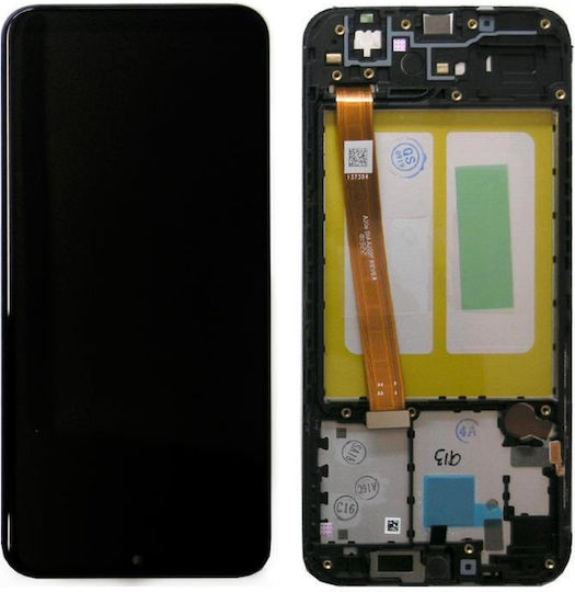 Samsung O ecran cu Mecanism Tactil pentru Samsung A202F Galaxy A20e (Negru)
