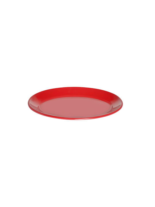 Evivak No 57 Oval Melamine Serving Platter Red 34x23.5cm