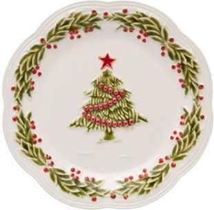Bordallo Pinheiro Χριστουγεννιάτικο Πιάτο