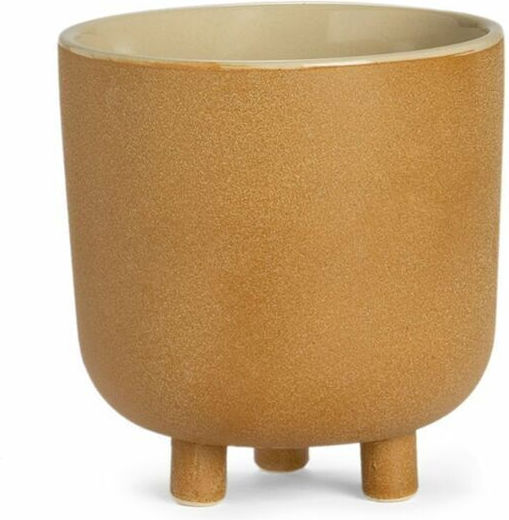 Andrea House Blumentopf Keramik Beige