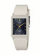 Casio Collection Women's Watch with White Rubber Strap
