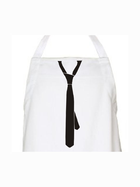 Kitchen apron tie - Black