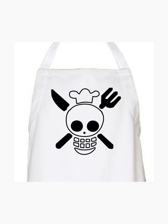 Cooking Apron Danger Death Apron - Black