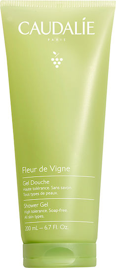Caudalie Fleur De Vigne Schaumbad in Gel mit Aloe Vera & Duft Rosen 200ml
