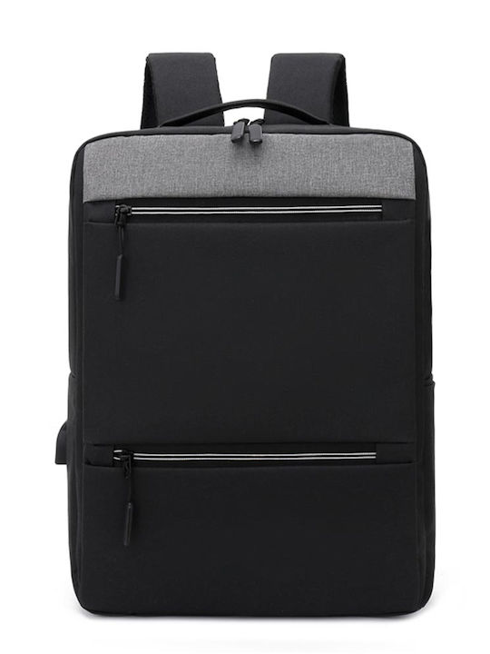 Amber Чанта Раница за лаптоп 15.6" в Черен цвят AM2014-BLACK