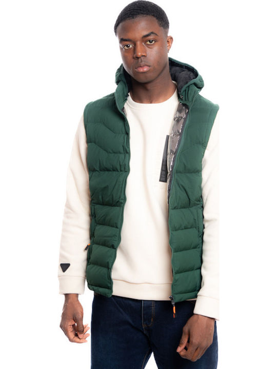 NYC Sleeveless Jacket Green