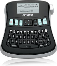 Dymo LabelManager 210 D QWERTY Kitcase Electronic Portable Label Maker Black