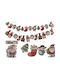 Christmas Garland 230x17cm 1pc (Various Designs)
