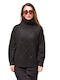 Zilan Damen Langarm Pullover Rollkragen Black