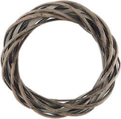 Palma Emporio Decorative Wreath for DIY Crafts Gray 15x3.5cm