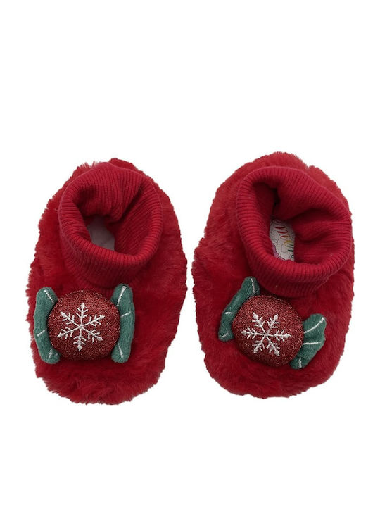 Topaki Rutschfeste Kinder Söckchen Red