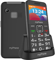 MyPhone Halo 3 Dual SIM Κινητό με Μεγάλα Κουμπιά (Αγγλικό) Μαύρο