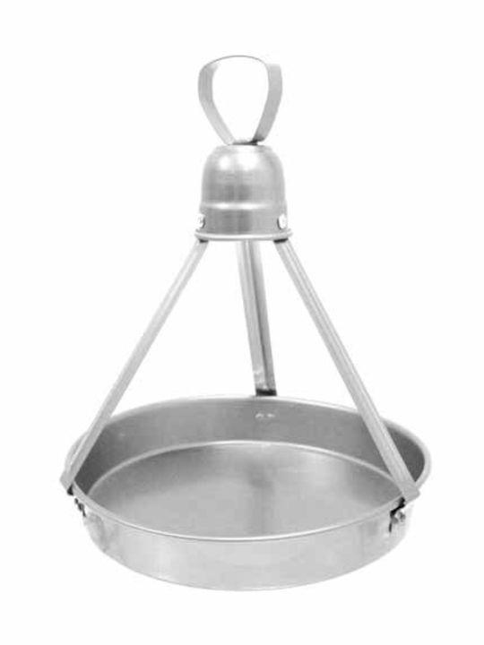 34cm Metal Dreptunghiular Tavă de Cafenea cu Mânere 432334 1buc