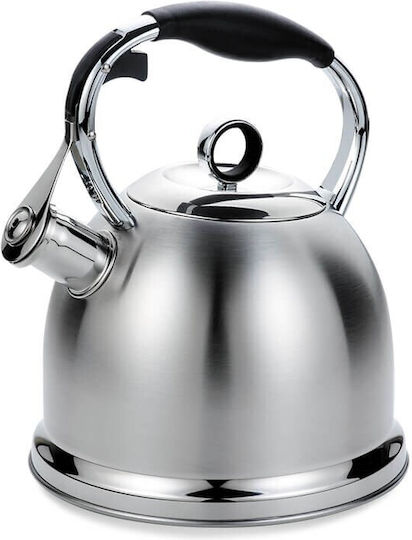 Maestro Τσαγιέρα Ανοξείδωτη Ασημί 3000ml