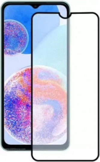 0.3mm Adeziv complet Full Face Tempered Glass Negru (Realme 10)