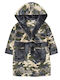 Kids' Robe Winter Fleece Khaki