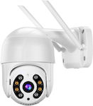 Marscctv IP Surveillance Camera Wi-Fi 4MP Full HD+ with Two-Way Communication and Flash 3.6mm