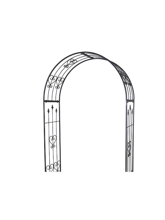 Garten-Arch aus Metall 228x40x228cm
