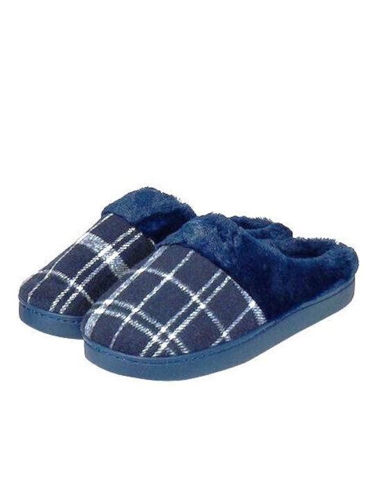 Jomix Men's Printed Slippers Blue