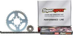 Supersprox Chain & Sprocket Kit for Modena Kriss II