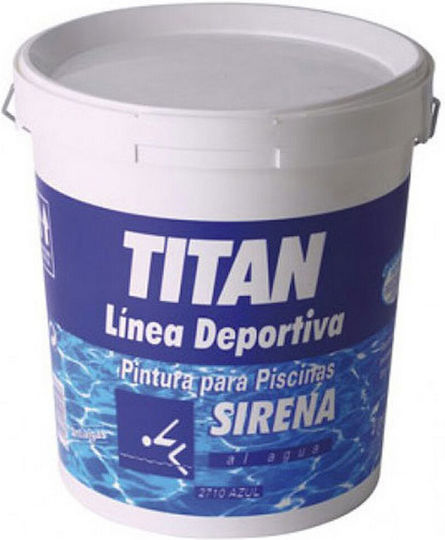 Titanlux Sirena Vopsea pentru piscină Acrilic Albastru 4lt S7913261