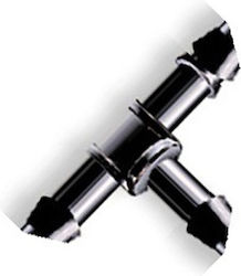 Vtools VT30206 Bewässerungsverbinder 6mm 20pcs Schwarz