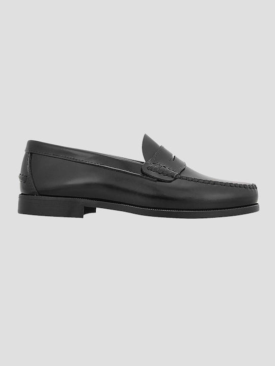 Guy Laroche Δερμάτινα Ανδρικά Loafers σε Μαύρο Χρώμα