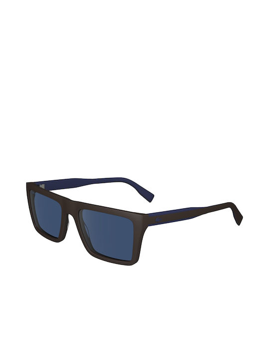 Lacoste Unisex Sunglasses with Black Plastic Fr...