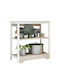 ArteLibre Kitchen Rack in White Color 60x30x66cm