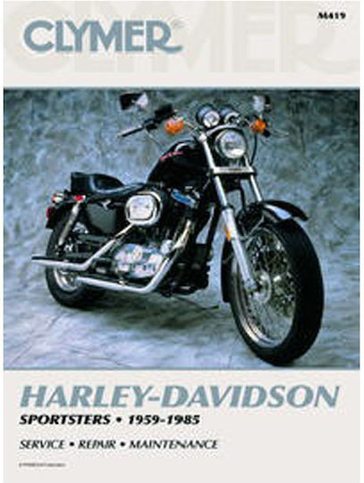 Βιβλίο Επισκευής Για Harley Davidson Clymer Service Manual 59-85