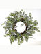 Atmosphera Christmas Decorative Plastic Wreath with Diameter 40cm Buxus