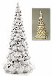 Atmosphera Christmas Decorative Illuminated Ceramic Tree