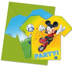 Procos Invitations Mickey 6pcs 82702