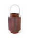 Plastona Bamboo Lantern Red