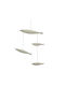 Atmosphera Hanging Wall Decor Ecru Wooden 58x58cm