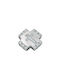 White Gold Cross 14K