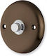 Zogometal Knopf Glocke in Bronze Farbe 114