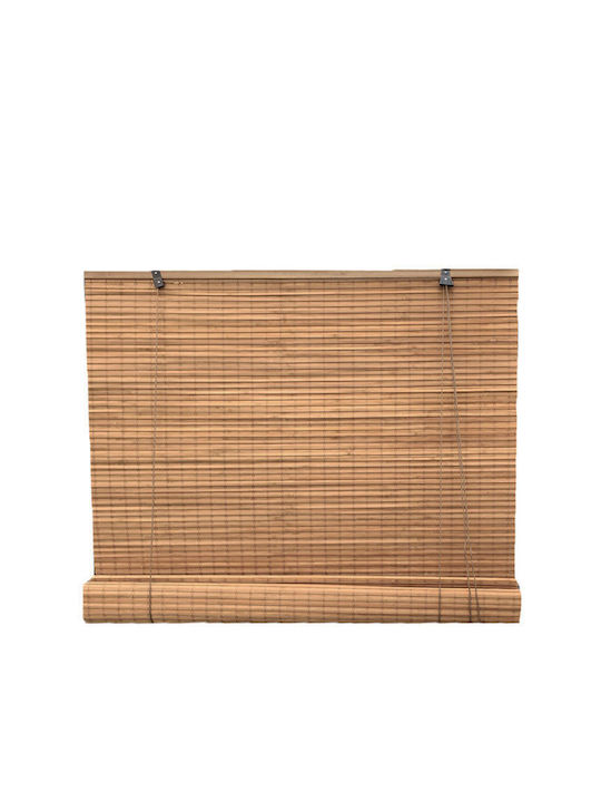Woodware Στόρι Σκίασης Μπαμπού σε Καφέ Χρώμα Π180xΥ220εκ.