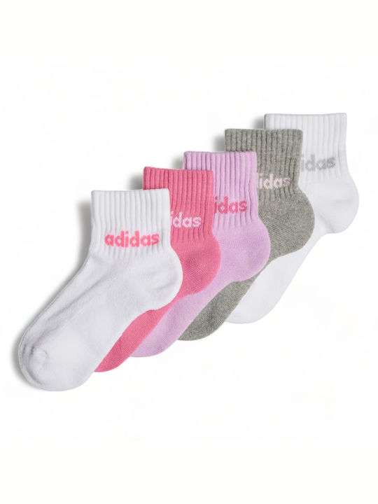 Adidas Șosete Scurte pentru Copii Multicolore 5 Perechi