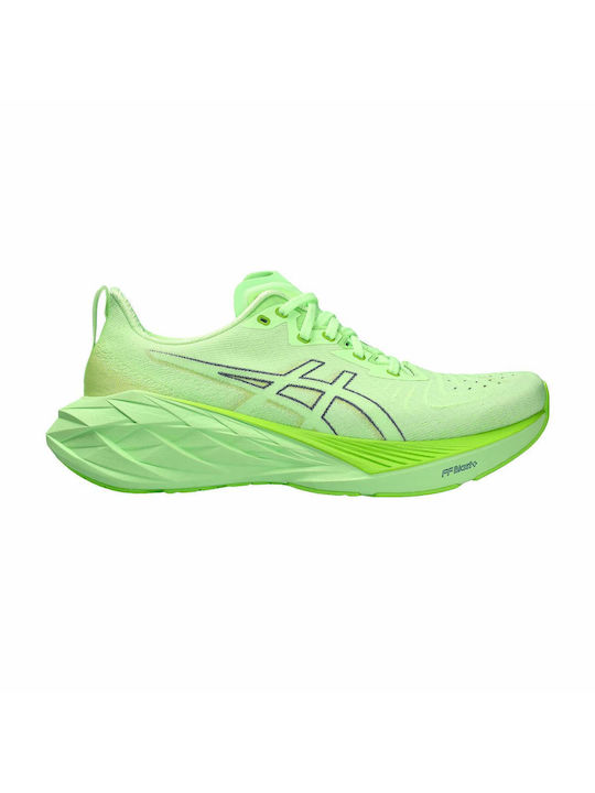 ASICS Novablast 4 Men's Running Sport Shoes Green