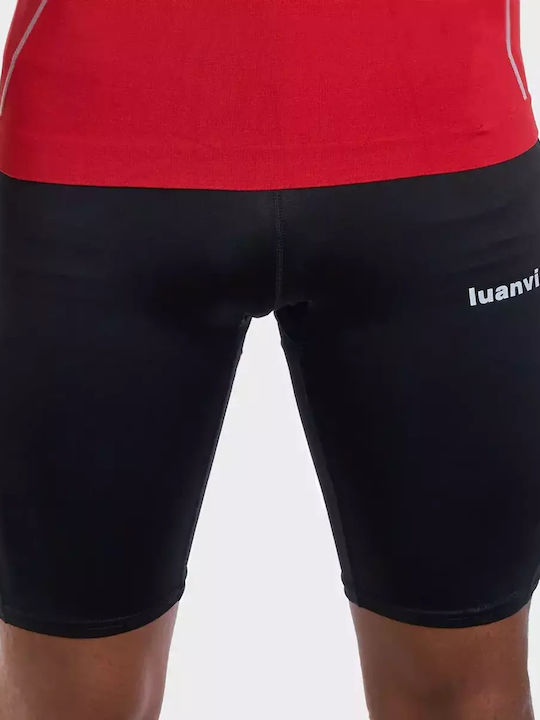 Luanvi Men's Sports Short Leggings Black