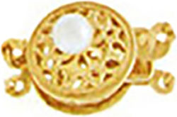 Margaritari Metallic Jewelry Clasp Gold