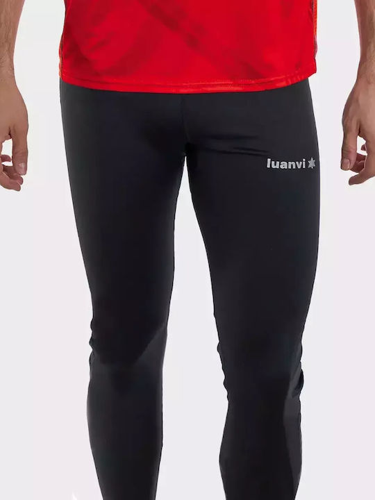 Luanvi Herren Sportleggings Lang Schwarz