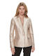 Guess Blazer pentru femei Sacou Aur