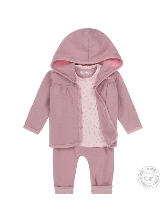 Dirkje Set Winter 3pcs Pink