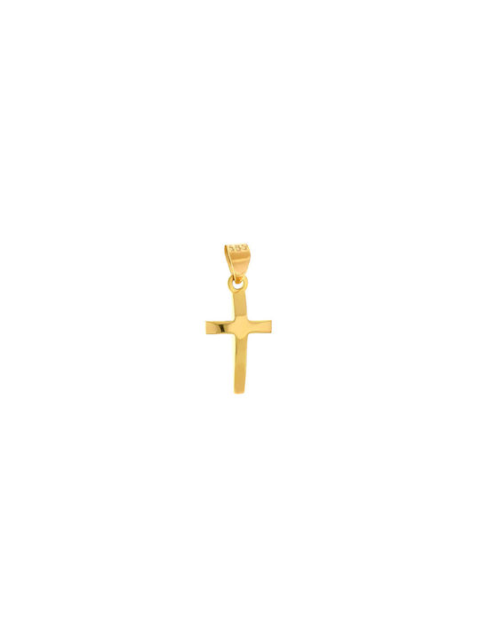 Q-Jewellery Χρυσός Σταυρός 14K