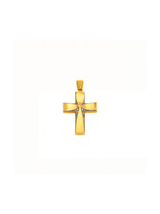 VRjewels Femeiesc Aur Cruce 14K