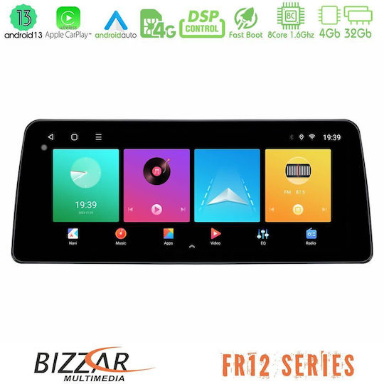 Bizzar Sistem Audio Auto pentru Mercedes-Benz Clasa G 2021-2022 (Bluetooth/USB/WiFi/GPS/Apple-Carplay/Android-Auto) cu Ecran Tactil 12.3"
