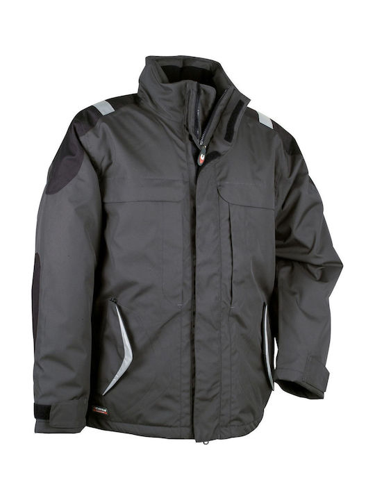 Cofra Cyclone Work Jacket Cold Gray